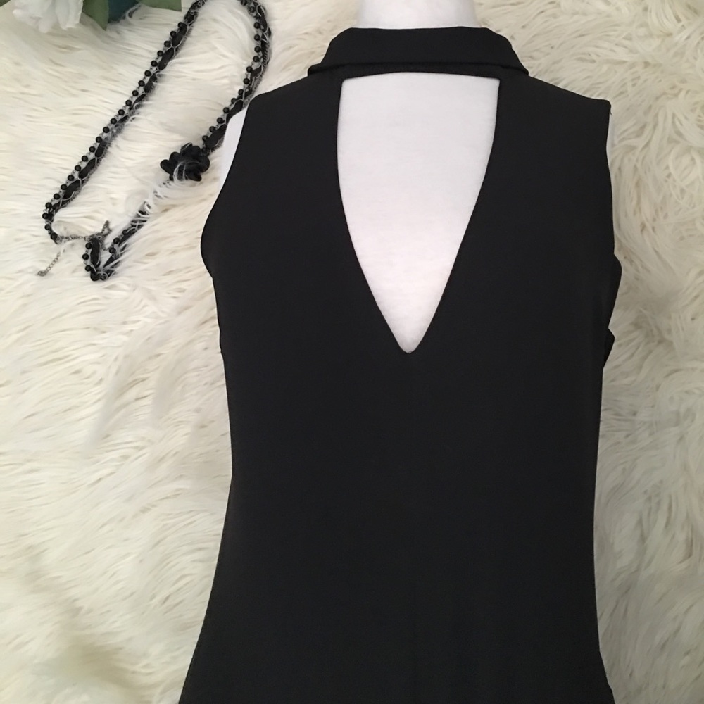Black pant jumpsuit
